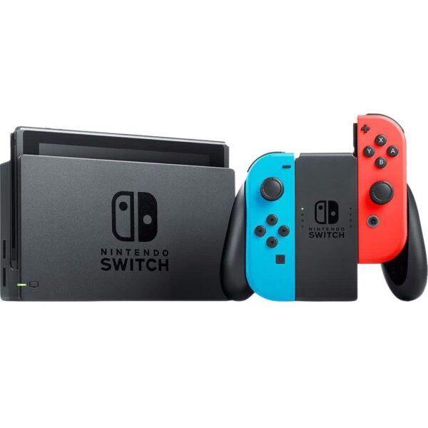 Nintendo Switch Konsole Grau (neues Modell 2019) inkl. Mario Kart 8 Deluxe Bundle